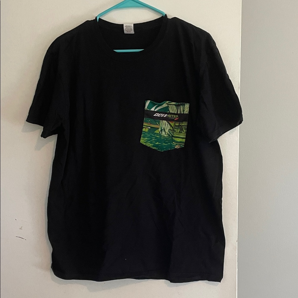 Black Mountain Dew  Pocket T-Shirt